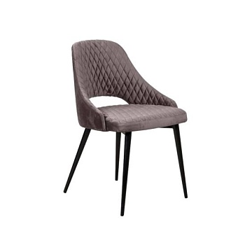 Стул William ромб бархат антрацит цена 15 180 ₽ Стул William ромб бархат антрацит