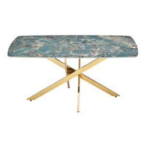 Стол обеденный Элис Рэк, малахитовый цена 97 853.50 ₽ Стол обеденный Элис Рэк, малахитовый