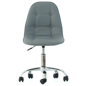 Стул Pulsante Roll экокожа серая PU стул мастера на колесах цена 4 473.50 ₽ Стул Pulsante Roll экокожа серая PU стул мастера на колесах