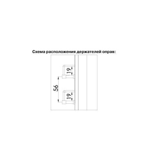 SOP.002.V2 \ Стойка для очков цена 45 224 ₽ SOP.002.V2 \ Стойка для очков