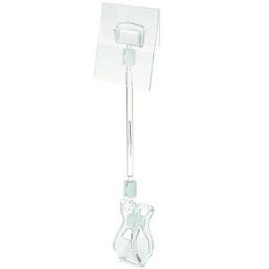 Ценникодержатель на прищепке универсальный FX 100 ммм с DELI-PRICER 80х60 мм цена 632 ₽ Ценникодержатель на прищепке универсальный FX 100 ммм с DELI-PRICER 80х60 мм