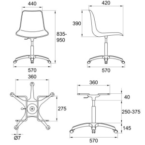 Стул VENEZIA - SW (НА ЧЕРНОЙ КРЕСТОВИНЕ SOMALIA) цена 10 490 ₽ Стул VENEZIA - SW (НА ЧЕРНОЙ КРЕСТОВИНЕ SOMALIA)