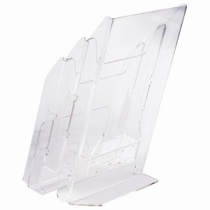 Подставка настольная для рекламных материалов (250х215х32 мм) А4, 3 отделения, смещение, STAFF, 291174 цена 3 093 ₽ Подставка настольная для рекламных материалов (250х215х32 мм) А4, 3 отделения, смещение, STAFF, 291174