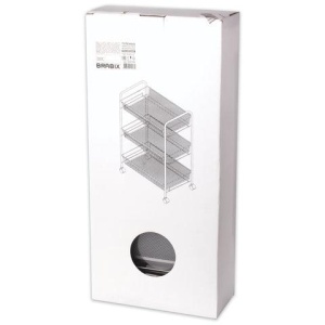 Этажерка (тележка) BRABIX офисно-бытовая 3 яруса, на колесах, металл, серебристая, 43,5х26х62,5 см, 603752 цена 2 010 ₽ Этажерка (тележка) BRABIX офисно-бытовая 3 яруса, на колесах, металл, серебристая, 43,5х26х62,5 см, 603752