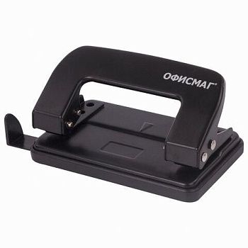 Дырокол металлический ОФИСМАГ, до 10 листов, черный, 229692 цена 266 ₽ Дырокол металлический ОФИСМАГ, до 10 листов, черный, 229692