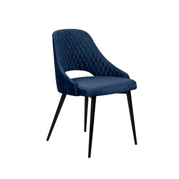 Стул William ромб бархат синий цена 15 180 ₽ Стул William ромб бархат синий