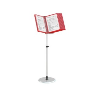 Перекидная система напольная INFOLINE-F-10 с красными рамками А4 цена 5 119 ₽ Перекидная система напольная INFOLINE-F-10 с красными рамками А4