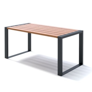 Стол парковый «Forest» 1600 графит цена 31 613.50 ₽ Стол парковый «Forest» 1600 графит