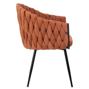 Cтул БРЮССЕЛЬ, рогожка оранжевая цена 17 238.50 ₽ Cтул БРЮССЕЛЬ, рогожка оранжевая