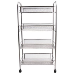 Этажерка (тележка) BRABIX офисно-бытовая 4 яруса, на колесах, металл, серебристая, 43,5х26х83,5 см, 603754 цена 2 612 ₽ Этажерка (тележка) BRABIX офисно-бытовая 4 яруса, на колесах, металл, серебристая, 43,5х26х83,5 см, 603754