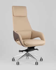 Кресло руководителя TopChairs Reign бежевый цена 65 990 ₽ Кресло руководителя TopChairs Reign бежевый