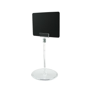 Ценникодержатель на круглой подставке BASE-XL-CLIP 100мм, цвет прозрачный цена 21 ₽ Ценникодержатель на круглой подставке BASE-XL-CLIP 100мм, цвет прозрачный