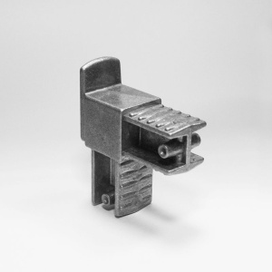 PR-RUS 38 \ Соединитель-ограничитель primo rus для труб 25х25 (2-х сторонний) цена 130 ₽ PR-RUS 38 \ Соединитель-ограничитель primo rus для труб 25х25 (2-х сторонний)