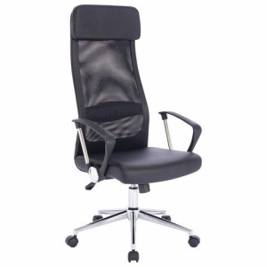 Кресло офисное BRABIX "Flight R EX-541", хром, экокожа, сетка, черное, 532516 цена 11 945 ₽ Кресло офисное BRABIX "Flight R EX-541", хром, экокожа, сетка, черное, 532516