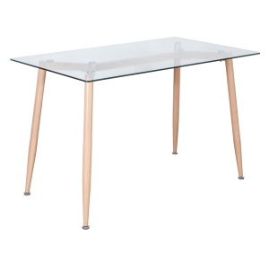 Стол Gerda, прозрачный, закаленное стекло цена 14 015 ₽ Стол Gerda, прозрачный, закаленное стекло