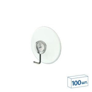 Присоска с металлическим крючком SC40-MH цена 21 ₽ Присоска с металлическим крючком SC40-MH