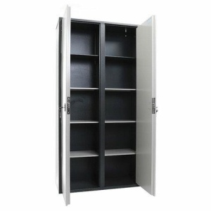 Шкаф металлический для документов AIKO "SL-185/2" ГРАФИТ, 1800х920х340 мм, 85 кг, S10799182002 цена 31 708 ₽ Шкаф металлический для документов AIKO "SL-185/2" ГРАФИТ, 1800х920х340 мм, 85 кг, S10799182002