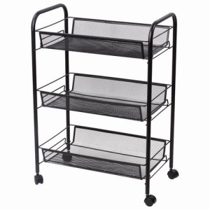 Этажерка (тележка) BRABIX офисно-бытовая 3 яруса, на колесах, металл, черная, 43,5х26х62,5 см, 603751 цена 2 010 ₽ Этажерка (тележка) BRABIX офисно-бытовая 3 яруса, на колесах, металл, черная, 43,5х26х62,5 см, 603751